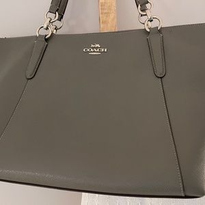 Coach Tote - Light Grey